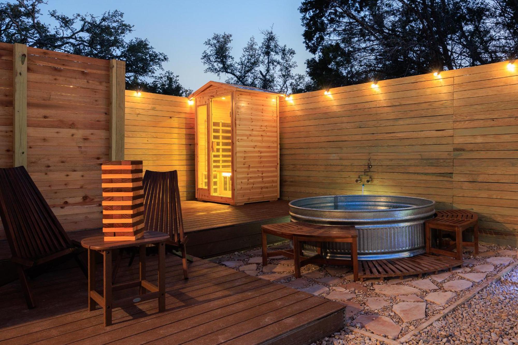Romantic Luxury Retreat Hot Cold Pool & Sauna 温伯利 外观 照片
